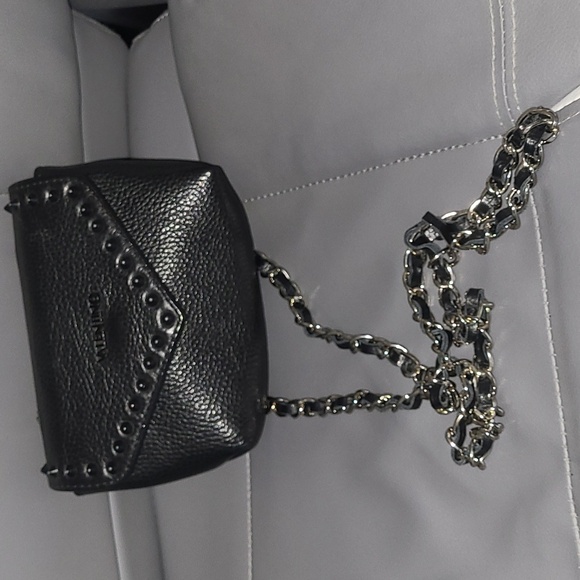 💕Valentino by Mario Valentino Francine Preciosa Black Crossbody Handbag💕 - Picture 9 of 12